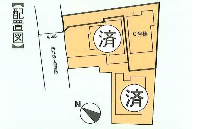 Compartment figure. Price 49,800,000 yen, 4LDK, Land area 154.54 sq m , Building area 99.38 sq m