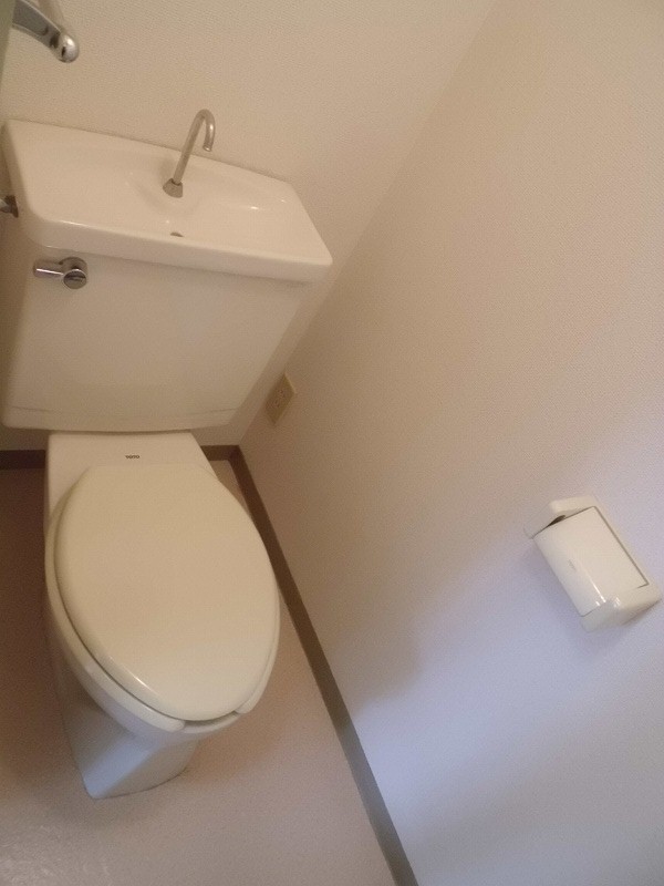 Toilet. It is a toilet with a clean