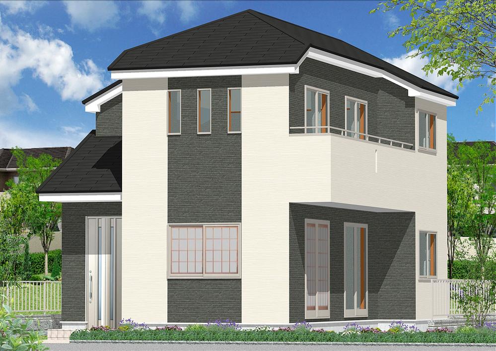 Rendering (appearance). (3 Building) Zenshitsuminami facing 4LDK!