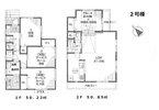 Floor plan. (Building 2), Price 44,600,000 yen, 2LDK+2S, Land area 101.73 sq m , Building area 101.07 sq m