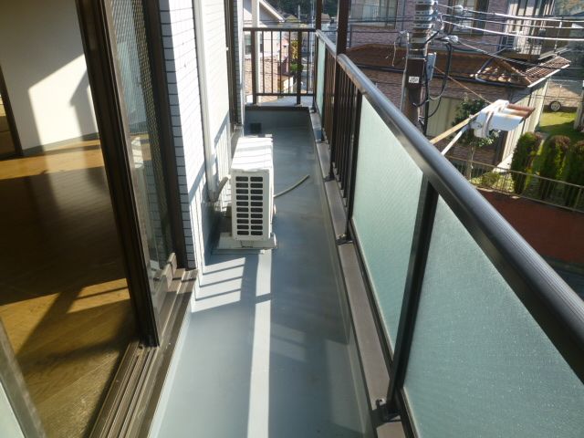 Balcony. Day ・ Ventilation is good