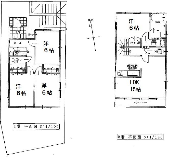 Floor plan. (18 Building), Price 37,800,000 yen, 4LDK, Land area 109.03 sq m , Building area 91.91 sq m