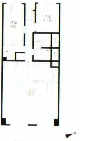 Floor plan. 2LDK+S, Price 26,900,000 yen, Occupied area 68.82 sq m , Balcony area 7.54 sq m