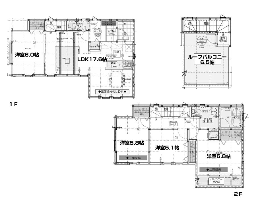 Floor plan. (A), Price 39,958,000 yen, 4LDK, Land area 97.1 sq m , Building area 99.77 sq m
