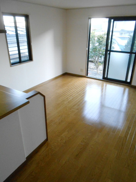 Other room space. Calm color of flooring