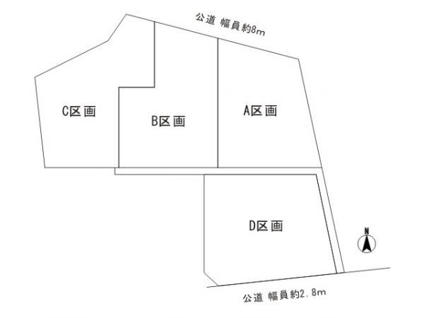 Compartment figure. Land price 31,800,000 yen, Land area 110.06 sq m