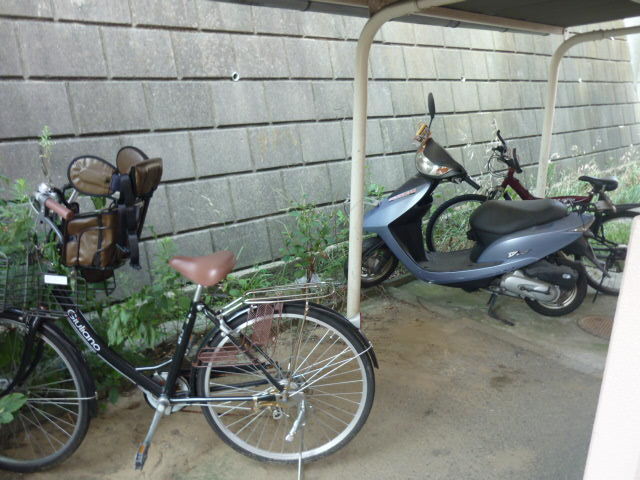 Other common areas. Bicycle-parking space