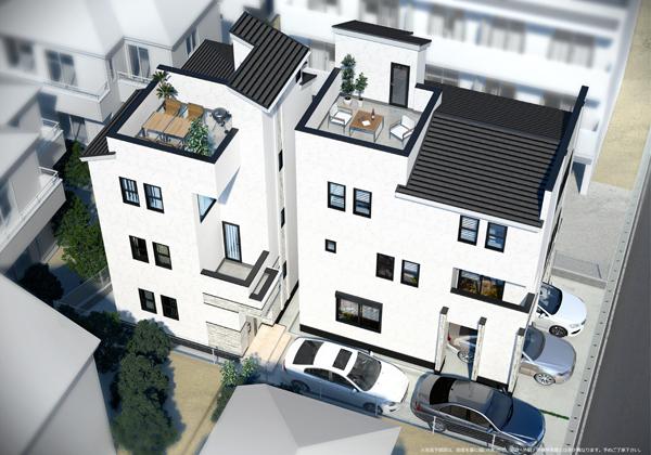 Rendering (appearance). It is expected to view from the sky.  Rendering