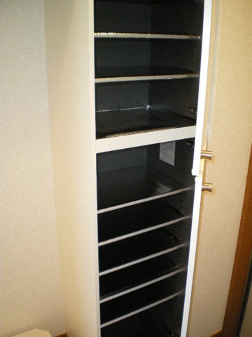 Receipt. Shoe box