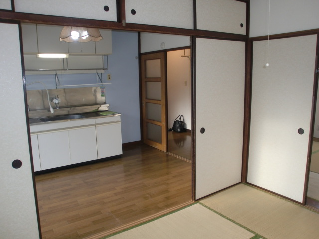 Living and room. q kitchen direction from the Japanese-style room