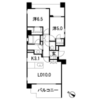 Floor: 2LDK + 2WIC, occupied area: 58.85 sq m, Price: 35,165,000 yen, now on sale