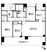 Floor: 3LDK + WIC + SIC, the occupied area: 74.05 sq m, Price: TBD