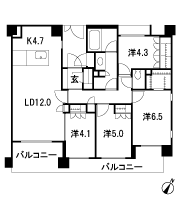 Floor: 4LDK + WIC + SIC, the occupied area: 84.21 sq m, Price: TBD