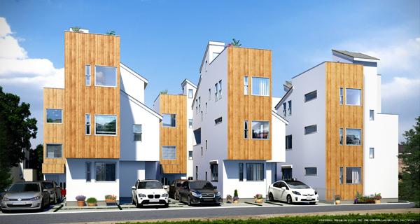 Rendering (appearance). Spacious Sky balcony boasts of home.