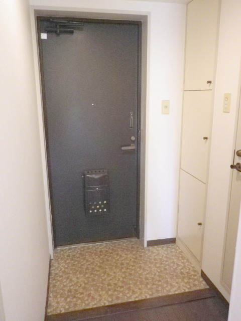 Entrance. Entrance with cupboard