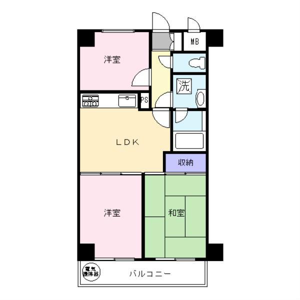 Floor plan. 2LDK+S, Price 12.8 million yen, Occupied area 51.31 sq m
