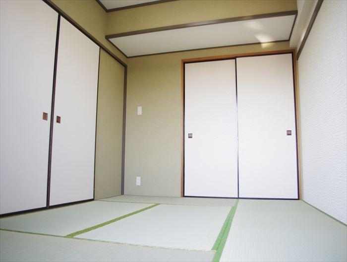 Non-living room. Modern impression of the Japanese-style room