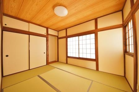 Non-living room. Indoor (12 May 2013) Shooting, The second floor Japanese-style room 6 Pledge of relaxation of space. 