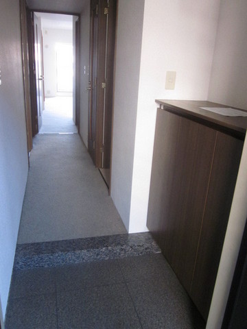 Entrance. Entrance with a space