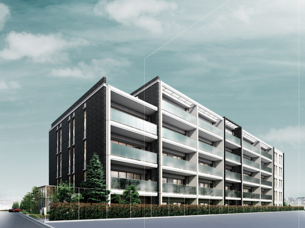 Features of the building.  [Exterior - Rendering] In appearance, Dwells is aesthetics.