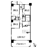 Floor: 3LDK + WIC, the occupied area: 72.54 sq m, Price: 41,800,000 yen, now on sale