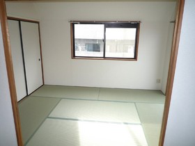 Living and room. Bright Japanese-style room with a window