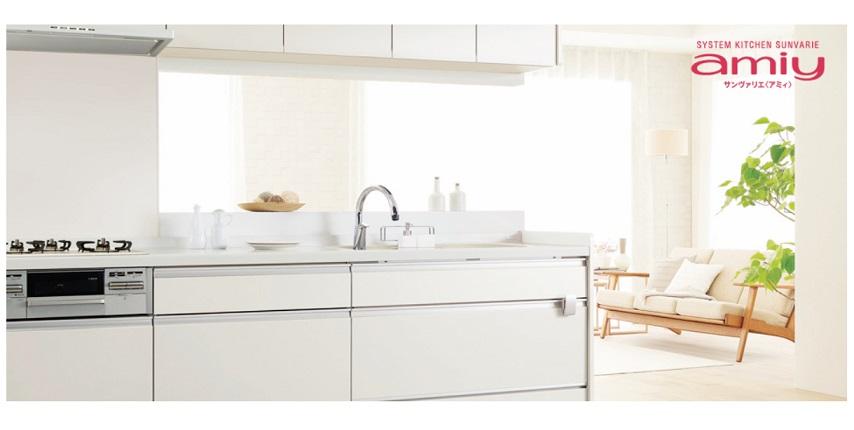 Other Equipment. Always use kitchen, I want to be more cozy place. To such feelings, <Amyi> will meet firm. Reduce the time and effort of care, Cooking and clean up to smooth. Lifestyle and interior of your choice to be and clean fit of. In a number of delightful features and design, The comfort of your living.  Every day is fun kitchen, It is <Amyi>.