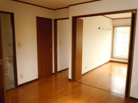 Living and room. Room viewed from DK
