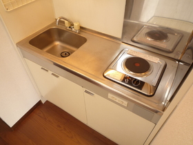 Kitchen. With electric stove kitchen