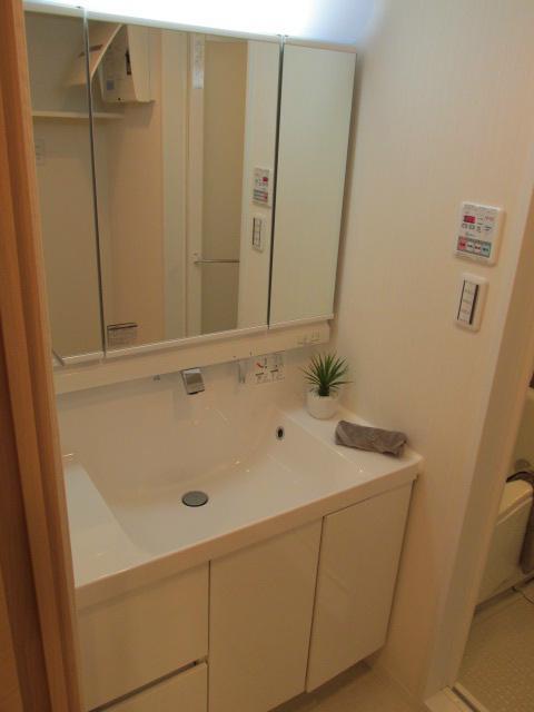 Wash basin, toilet