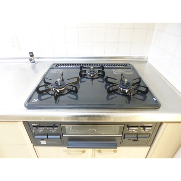 Security. Gas stove new