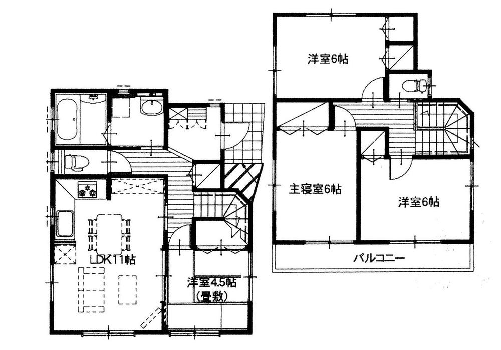 Floor plan. (12), Price 38,400,000 yen, 4LDK, Land area 125.86 sq m , Building area 87.15 sq m