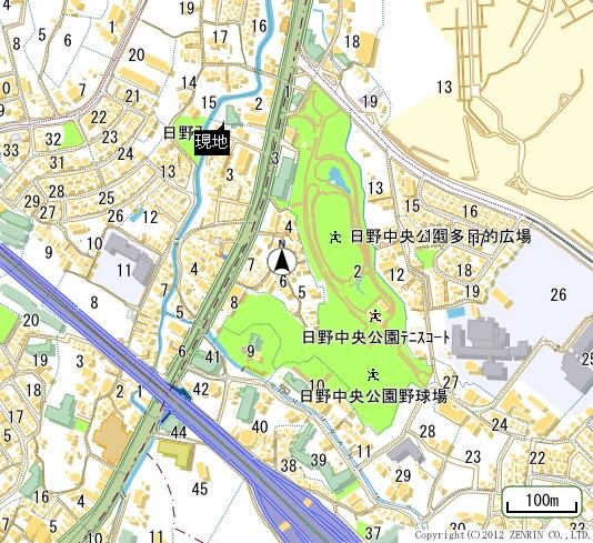 Local guide map