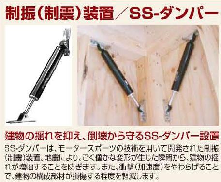 Other Equipment. Reduce the shaking of the building, Protect from the collapse SS- damper