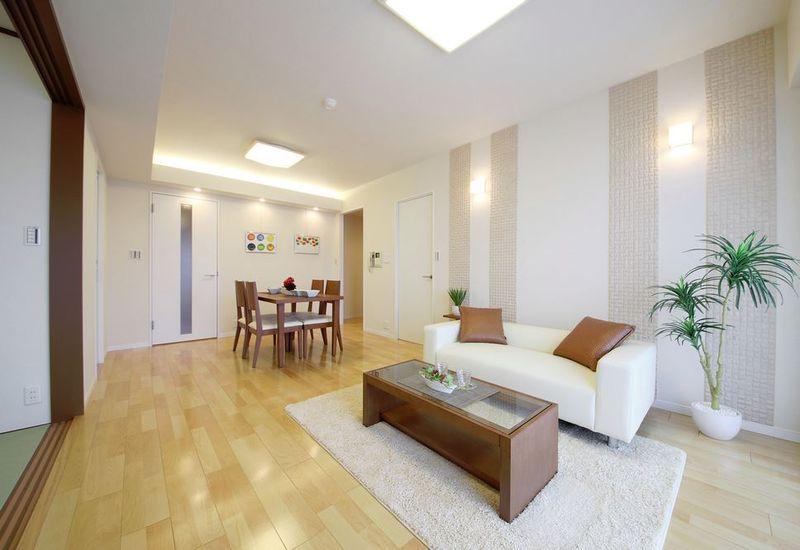 Living. Living 11.0 Pledge of introspection, It is always bright living room is comfortable Nii has been lighting and daylighting is firmly.