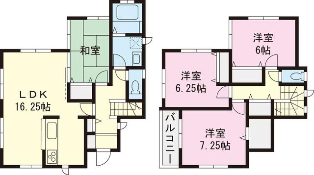 Floor plan. 39,958,000 yen, 4LDK, Land area 137.92 sq m , Building area 99.37 sq m
