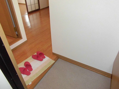 Entrance. It also attached shoebox.