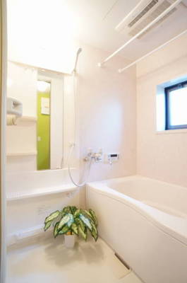 Bath. Bright bathroom of with a small window