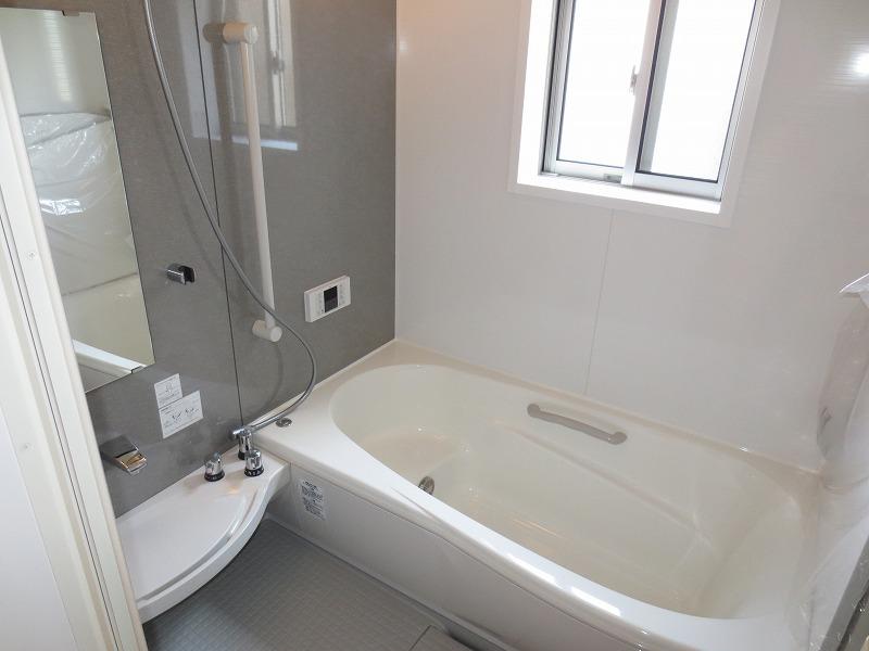 Bathroom. Bright bathroom with a window