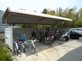 Other common areas. Covered parking lot