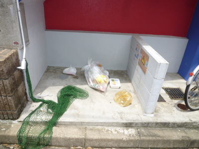 Other common areas. There is garbage storage on site