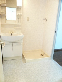 Washroom. It will be in the photo of the room with a different same floor plan.