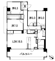 Floor: 4LDK + WIC, the occupied area: 100.37 sq m, Price: 49,600,000 yen, now on sale