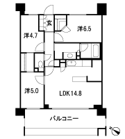 Floor: 3LDK + WTC + WIC, the area occupied: 70.2 sq m, Price: 33,900,000 yen, now on sale
