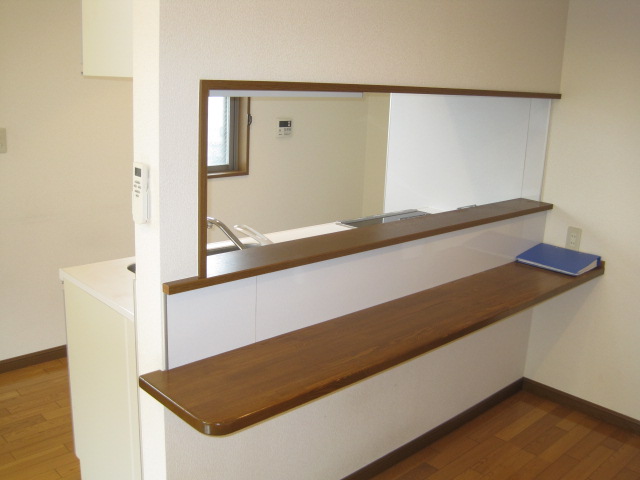 Living and room. LDK (kitchen counter)