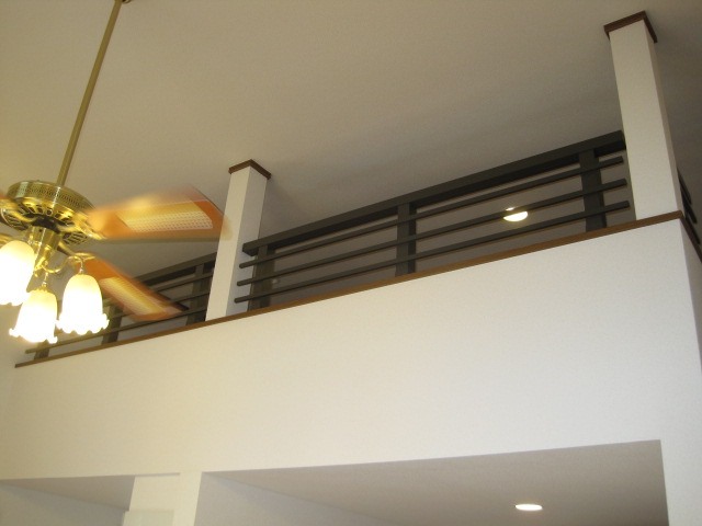 Living and room. Loft part viewed from LDK