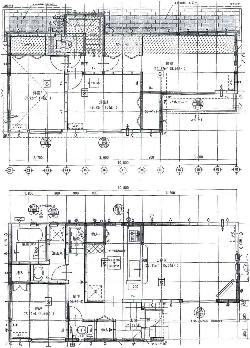 Floor plan. (3), Price 42,800,000 yen, 3LDK+S, Land area 126.02 sq m , Building area 93.96 sq m