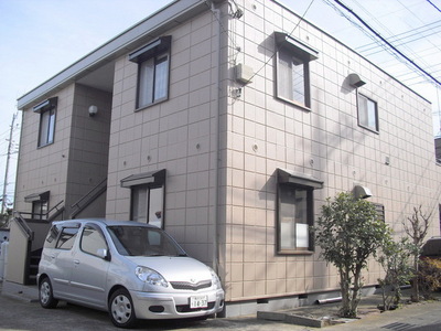 Building appearance. Seismic fireproof Asahi Kasei Hastings Belle Maison South-facing sunny