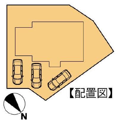 Compartment figure. 45,800,000 yen, 3LDK, Land area 194.05 sq m , Building area 121.72 sq m