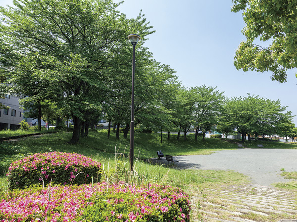 Surrounding environment. Tokaichiba park (about 50m / 1-minute walk)
